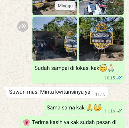 Pengiriman Papan Bunga Duka Jababeka Residence