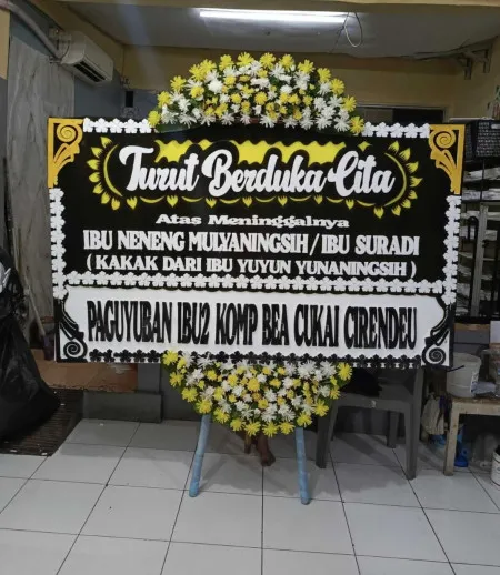Papan Bunga Duka Jababeka Residence